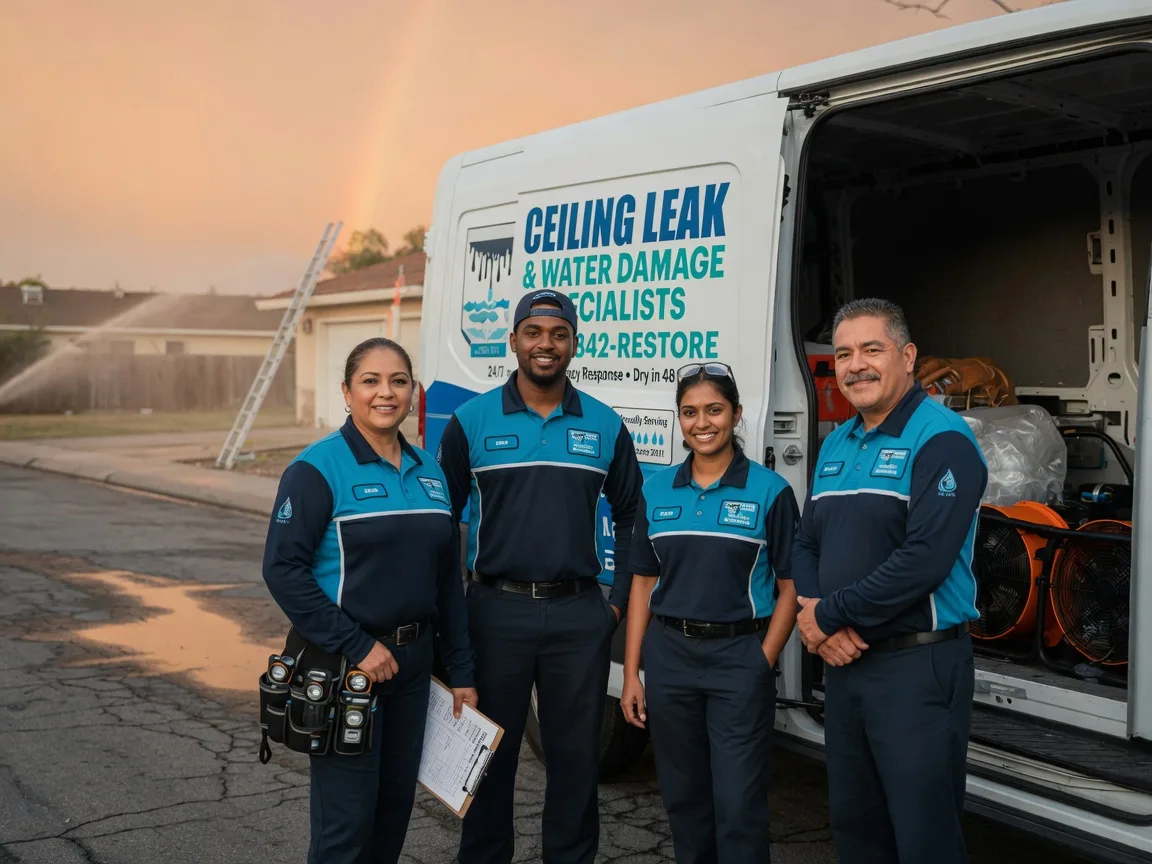 Ceiling Leak Cleanup company in Brookesmith, TX