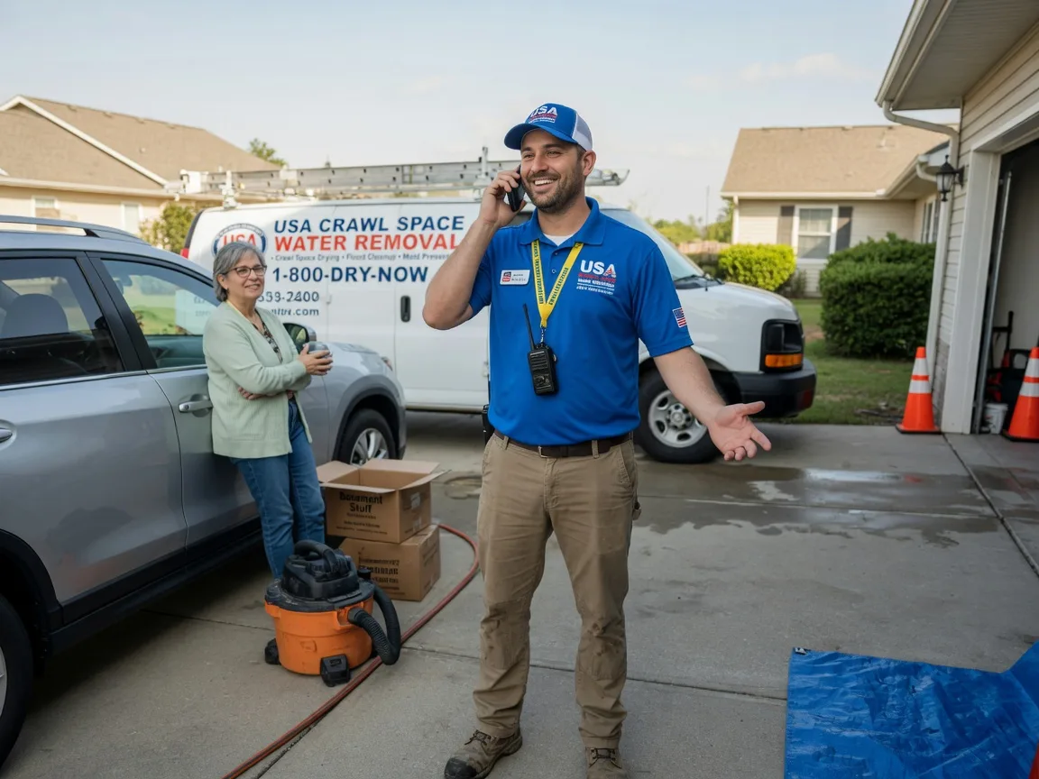 Crawl Space Water Removal Brookesmith, TX FAQs